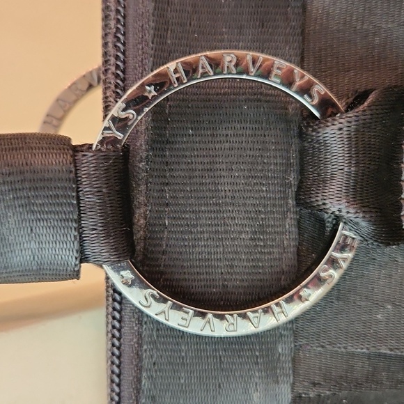 Harveys Seatbelt Lola satchel black bag purse - Picture 4 of 11